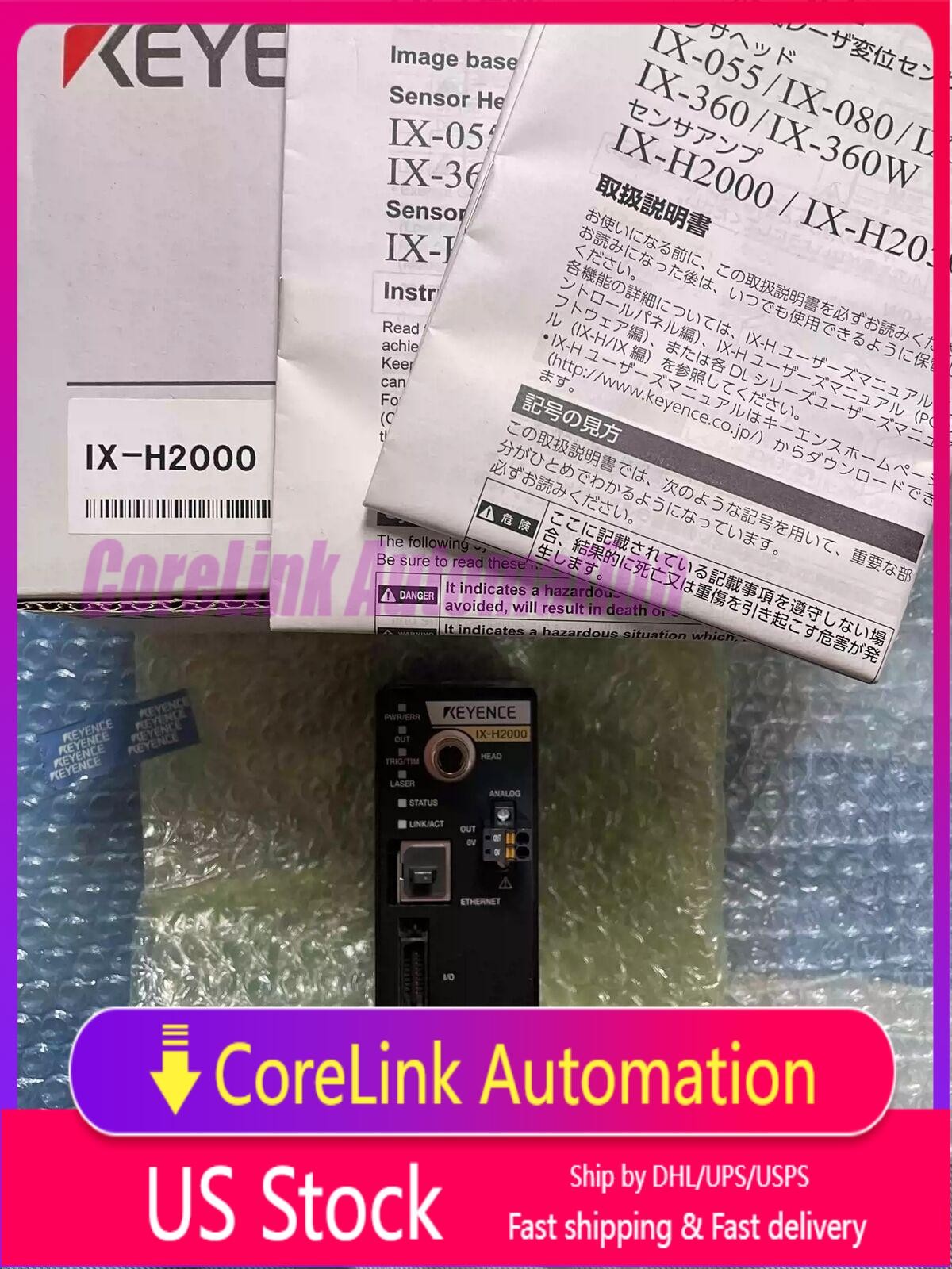 1PC Keyence IX-H2000 Laser Sensor New US Free TAX IXH2000 US Free TAX