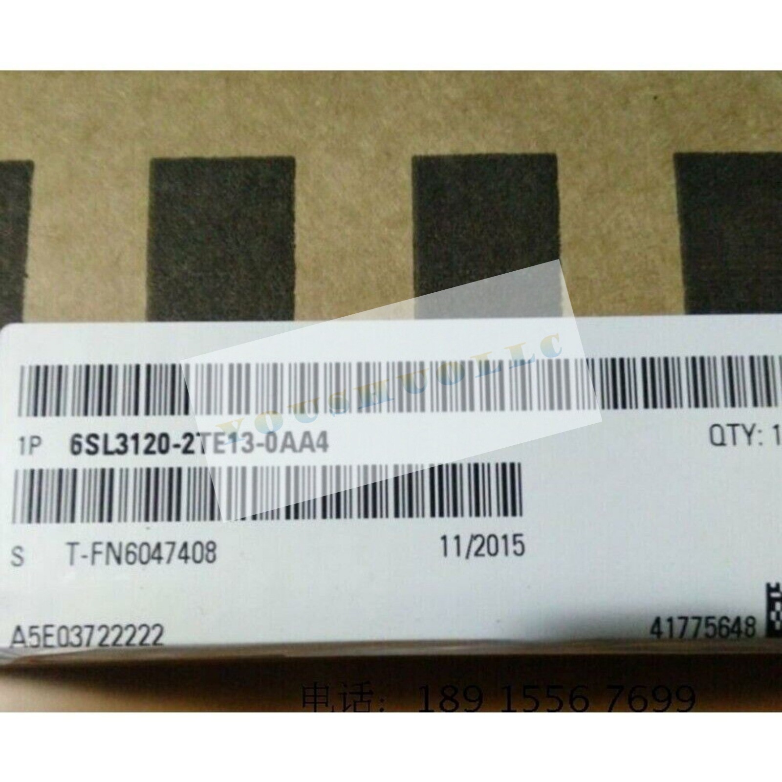 New Siemens 6SL3120-2TE13-0AA4 SINAMICS S120 Double Motor