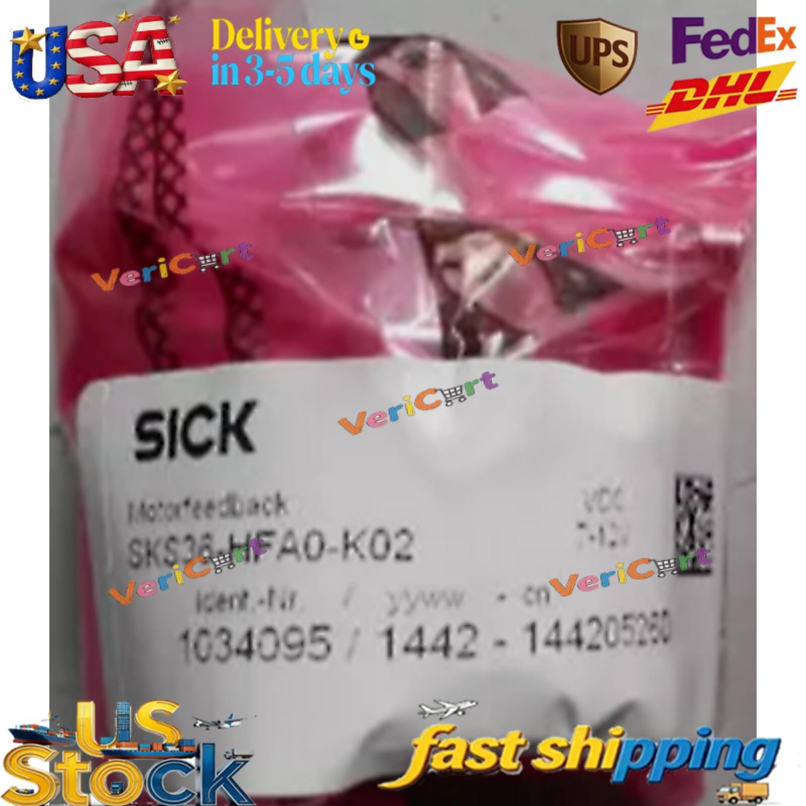 US FREE TAX SICK SKS36-HFA0-K02 SKS36HFA0K02 1034095 Encoder Photoelectric