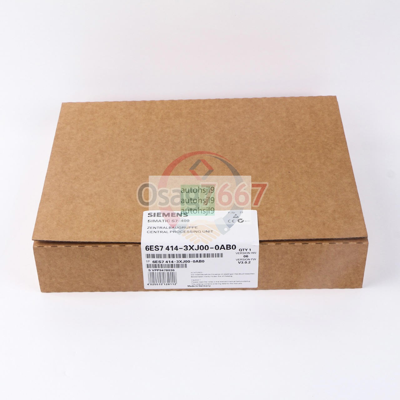 1PC SIEMENS PLC Module 6ES7414-3XJ00-0AB0 6ES7 414-3XJ00-0AB0 NEW