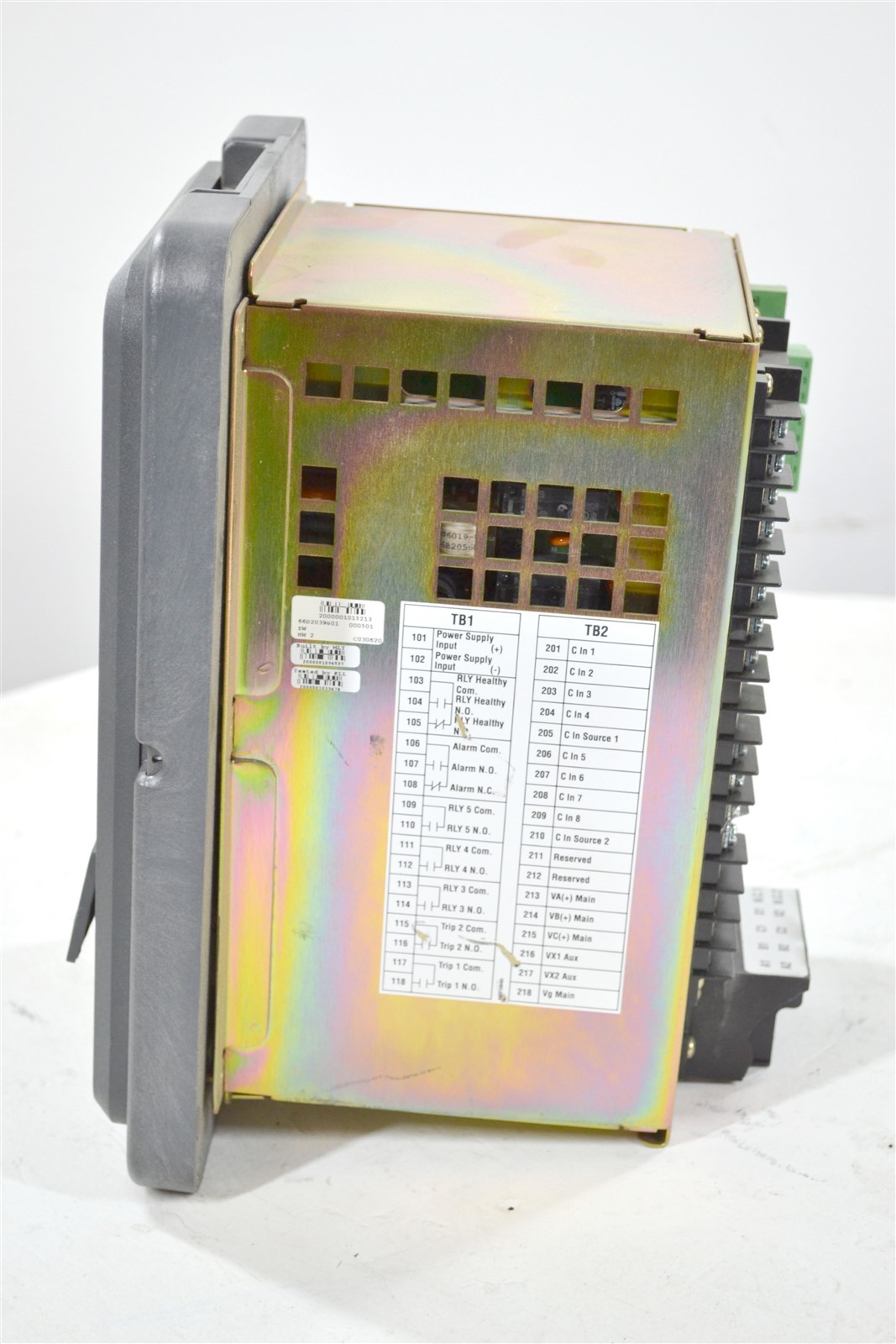 Eaton Cutler Hammer FP5000-00 Feeder Protection Relay FP-5000 66D2041G01 5A 125V
