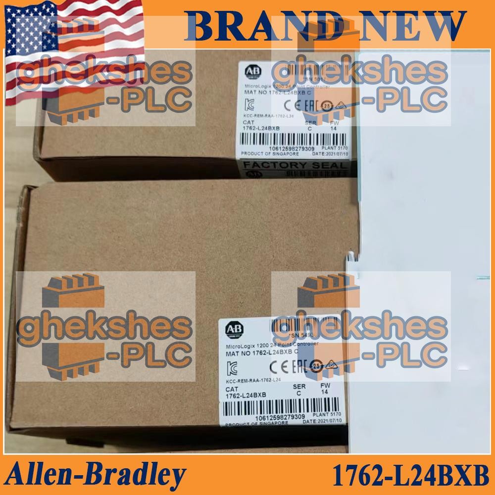 New 1762-L24BXB Factory Sealed AB SER C MicroLogix 1200 24 Point Controller
