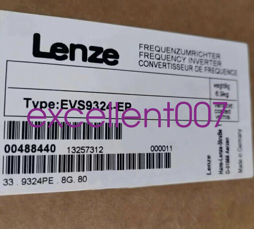 EVS9324-EP New Sealed Lenze Servo Driver Inverter EVS9324-EP IPCS