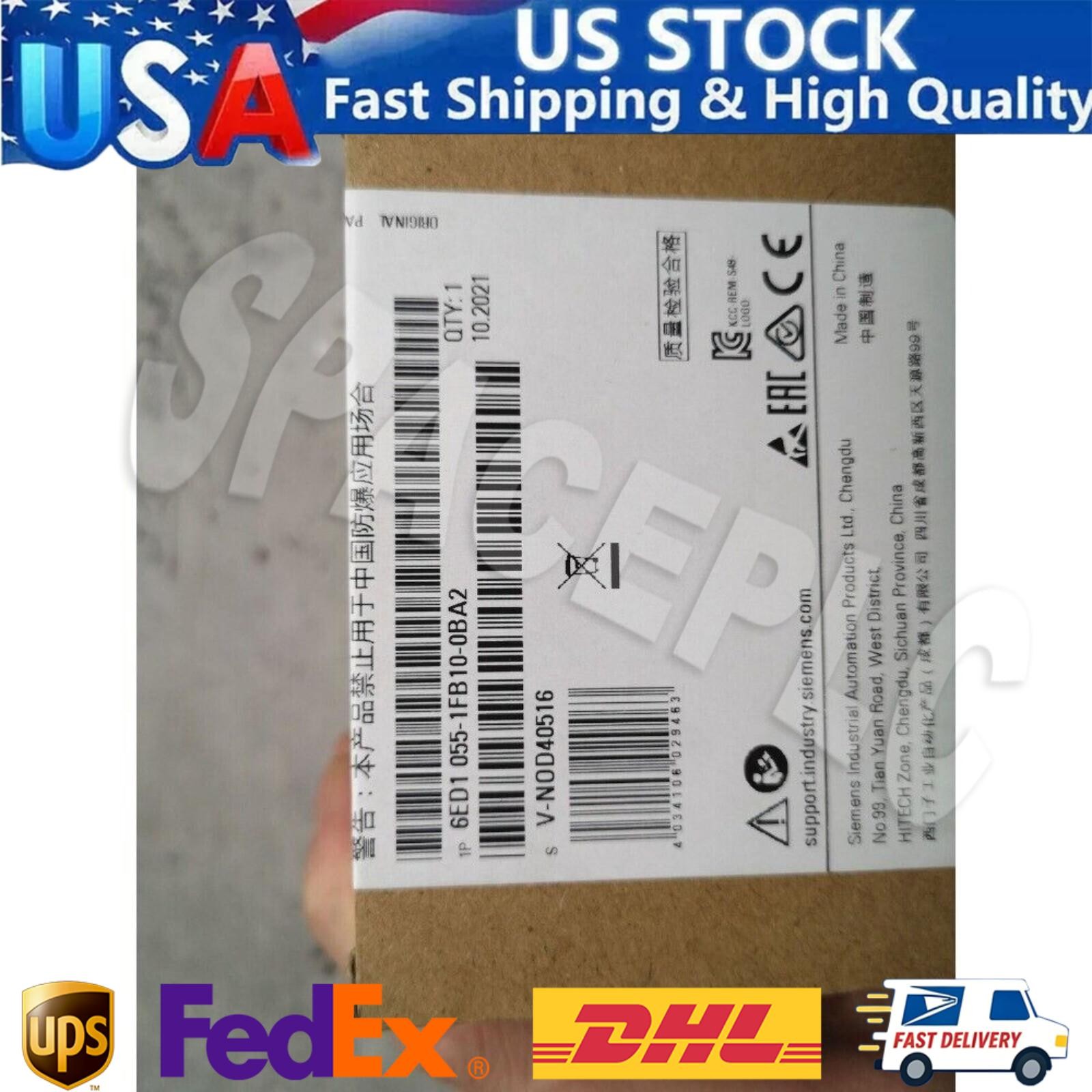 New Siemens 6ED1055-1FB10-0BA2 LOGO DM16 230R expansion 6ED1 055-1FB10-0BA2