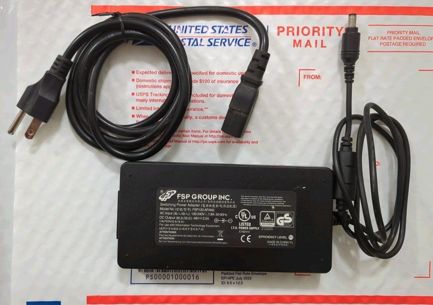 FSP120-AFAN2 Power Adapter Connector Supply Output 48V 2.5A 9NA1205803