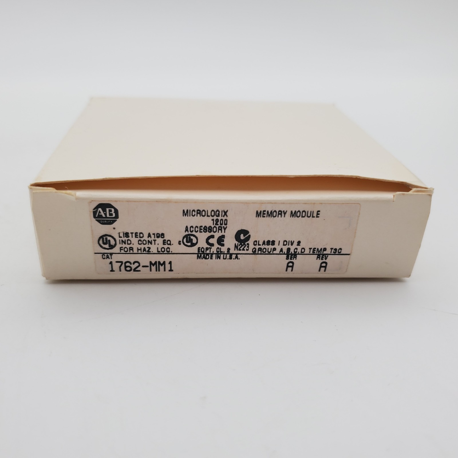 Allen-Bradley 1762-MM1 Memory Module for MicroLogix 1200 Controller