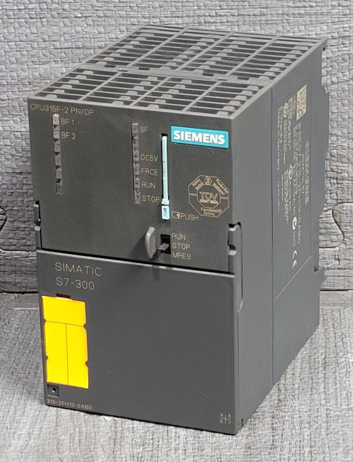 Siemens 6ES7315-2FH13-0AB0 Simatic S7-300 CPU Power Tested + Power Supply