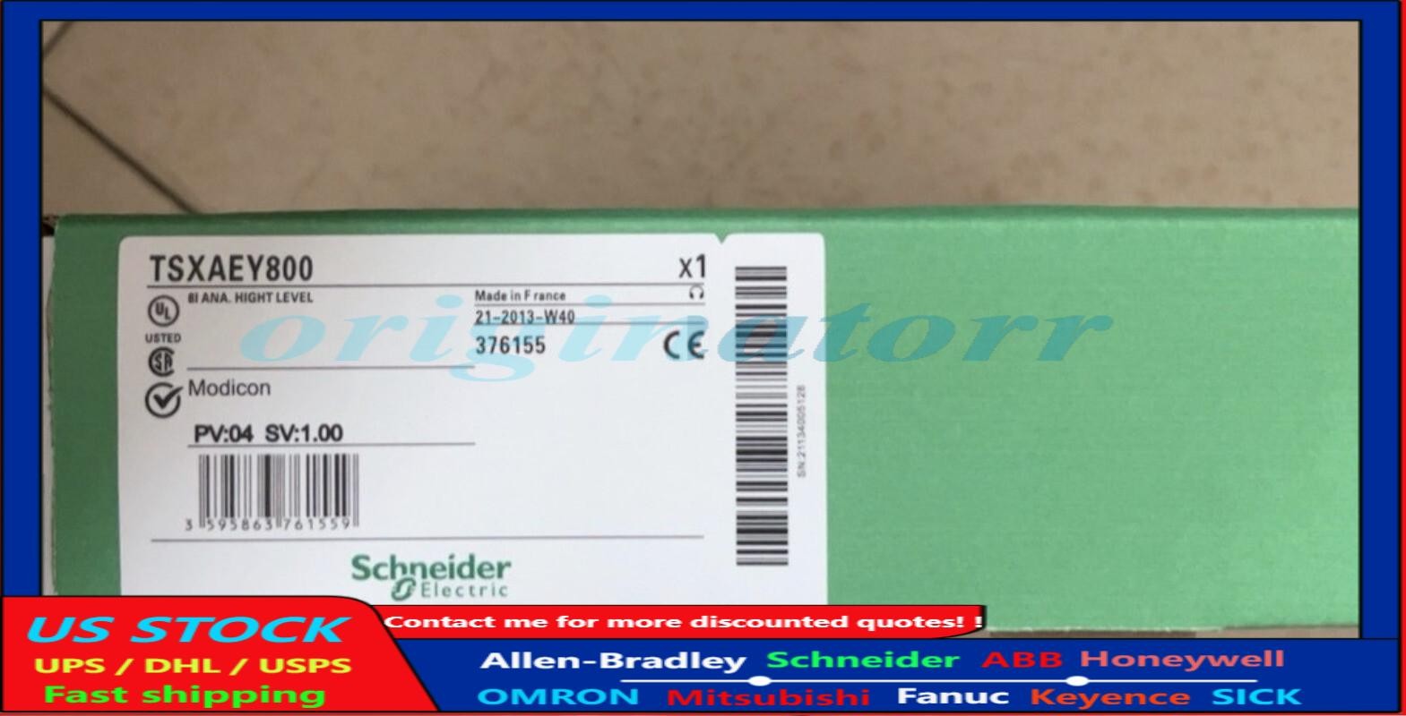 1PC New Schneider TSXAEY800 PLC Module Fast Shipping