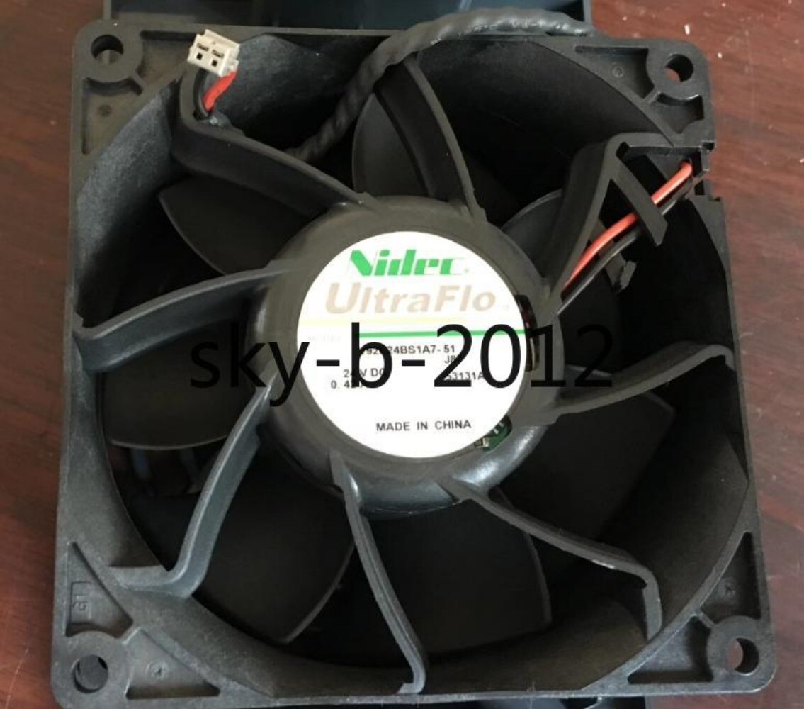 1 PCS 24v 0.42a fan for frequency converter V92E24BS1A7-51 GOOD