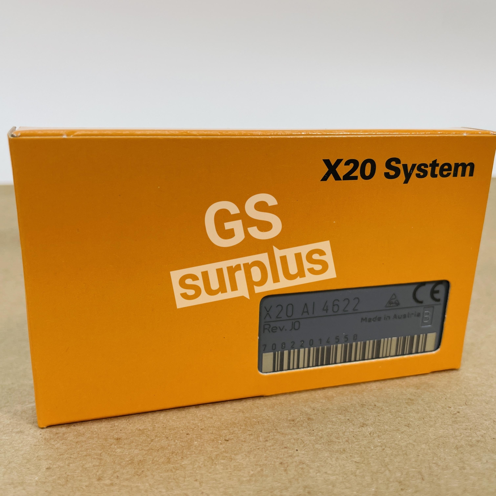 B&R X20 AI 4622 / X20AI4622 rev J0 Analog Input Module (New Surplus)