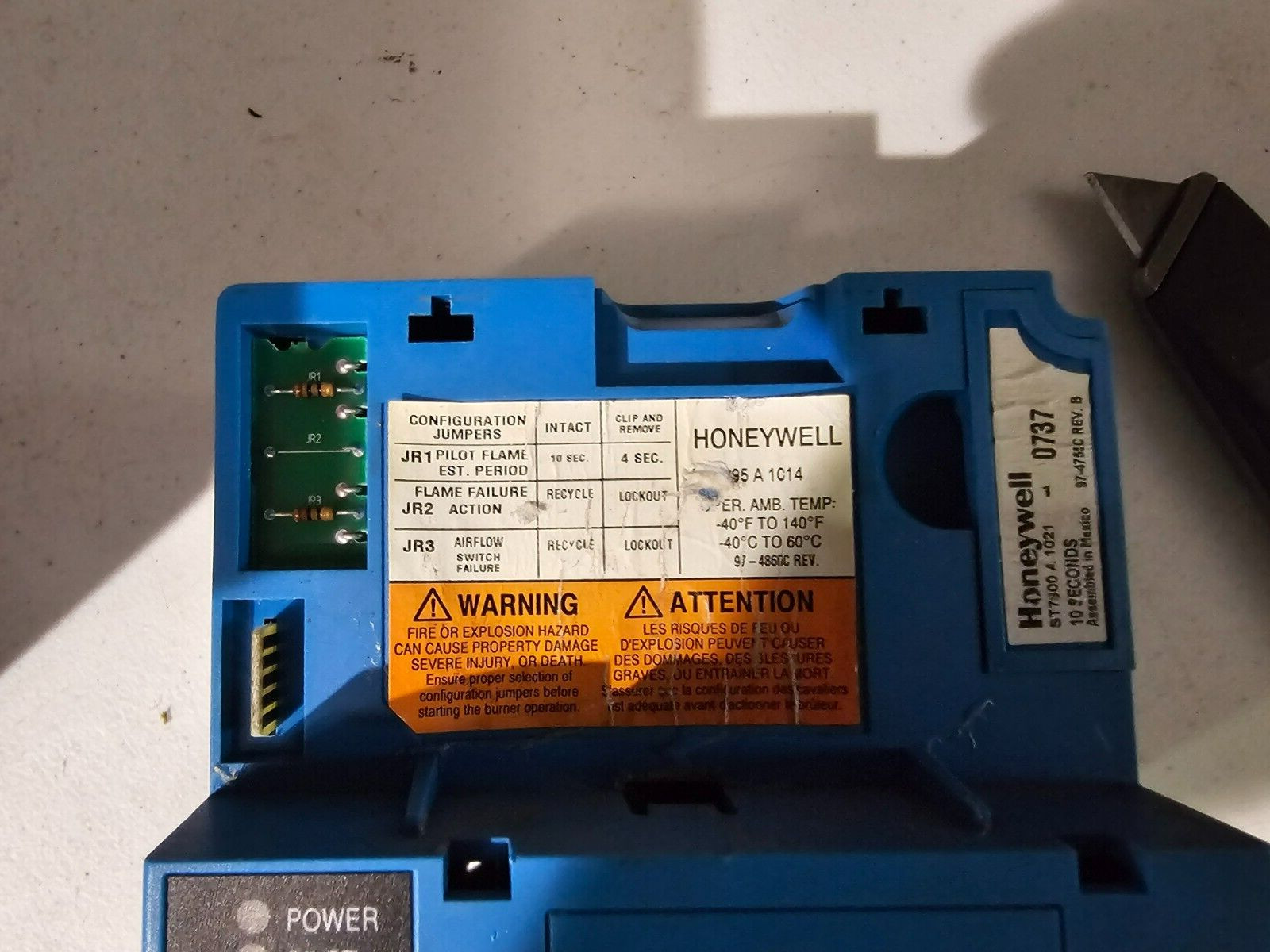 RM7895A1014 Honeywell Burner Control Expedited Shipping RM7895A1014 New Zy