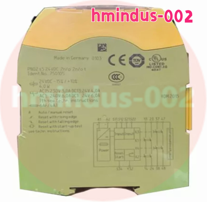 ID No.:750105 Brand New Pilz PNOZ S5 750105 SAFETY RELAY