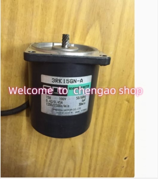 1 PC USED TEST OK 3RK15GN-A Electric Motor #B3572D CL