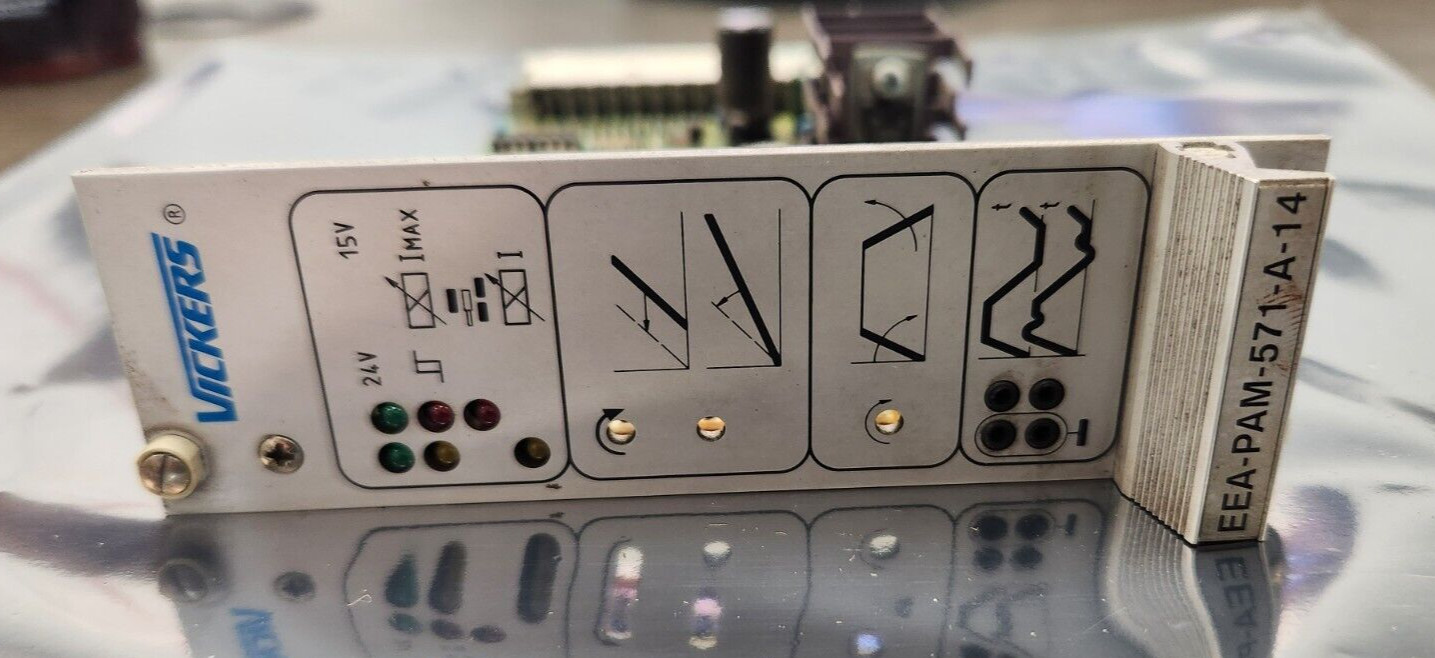 Eaton Vickers EEA-PAM-571-A-14 Servo Power Amplifier Control Board Module Card