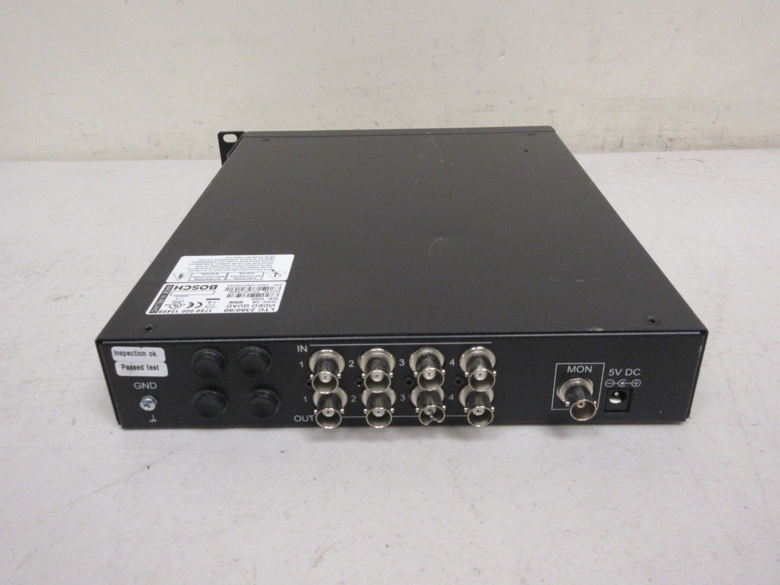 Bosch LTC 2380/90 Digital Video Quad Processor 5VDC 2A