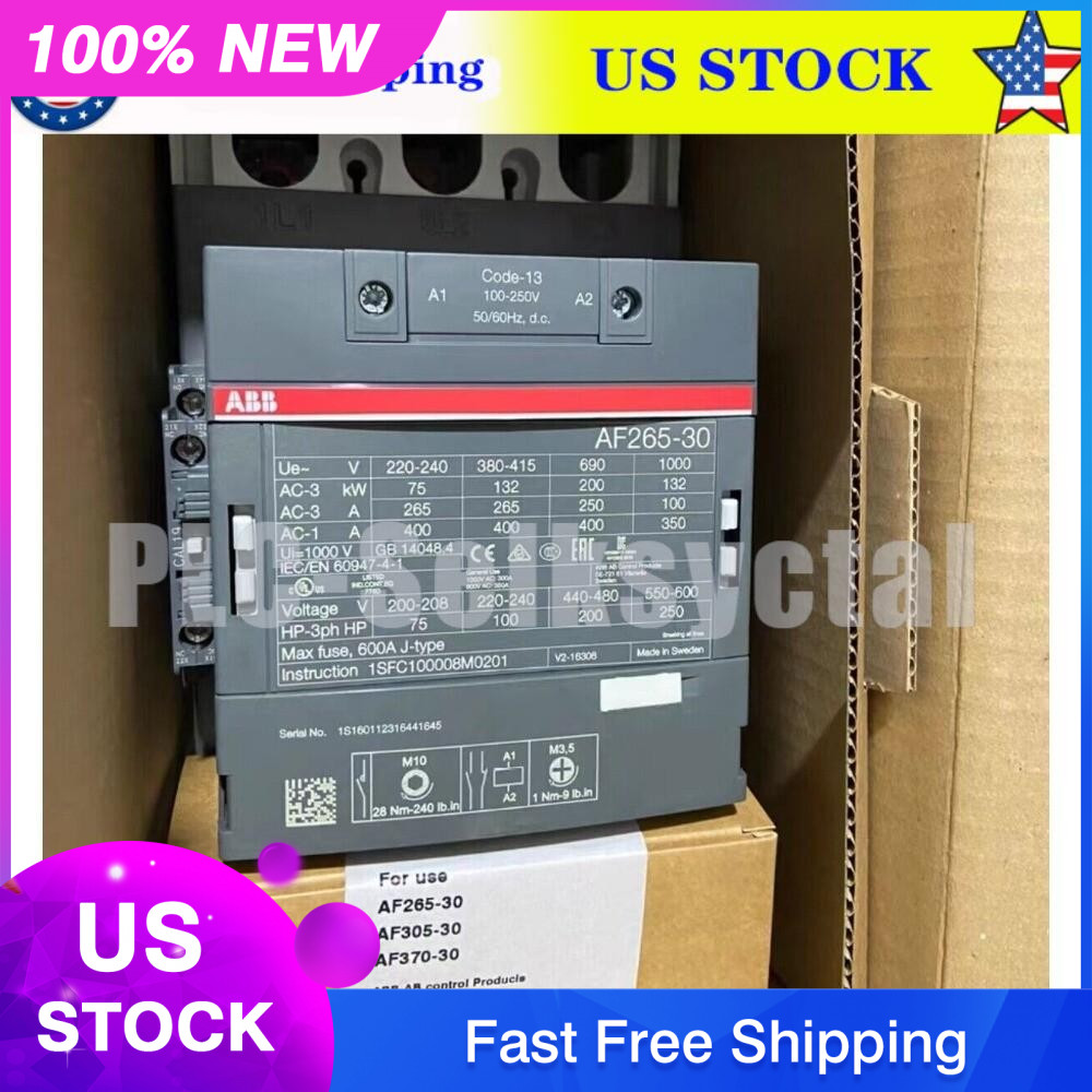 1pc ABB AF265-30-11-13 100-250V50/60Hz contactor Fast delivery US Free TAX