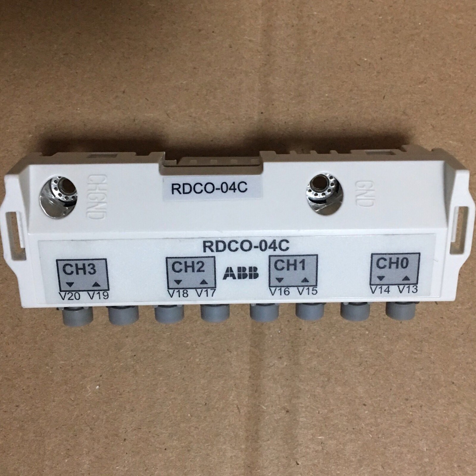 ONE new ABB RDCO-04C inverter fiber optic adapter Fast Delivery #YP1