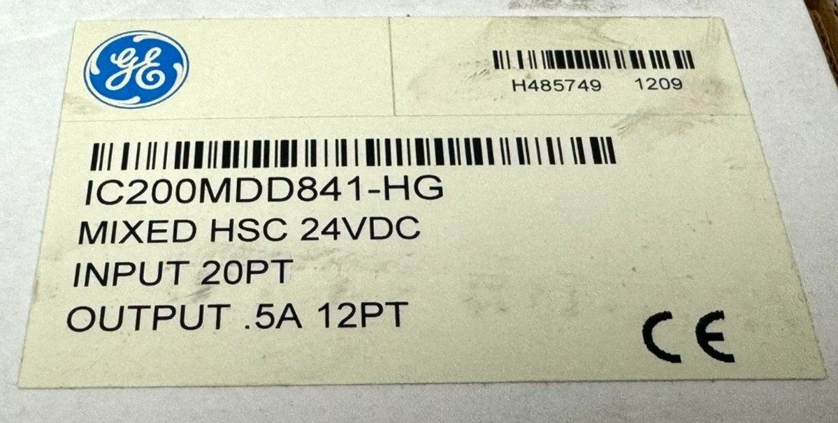NEW SEALED GE FANUC IC200MDD841-HG MIXED HSC IC200MDD841
