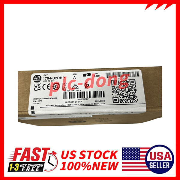 1784-U2DHP New Sealed Allen Bradley USB to Data Highway Plus Adapter Free Ship