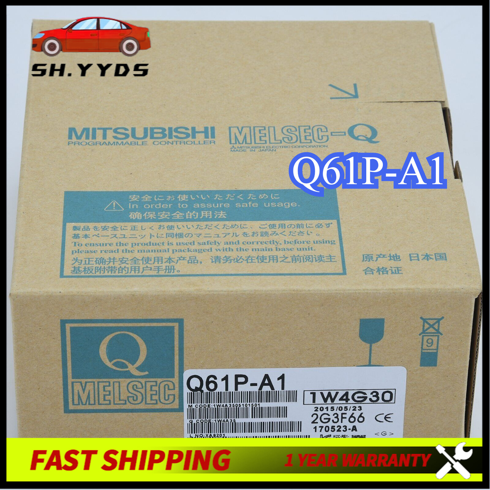 Q61P-A1 new Mitsubishi Q61P-A1 Melsec System Q PLC Power Supply free shipping