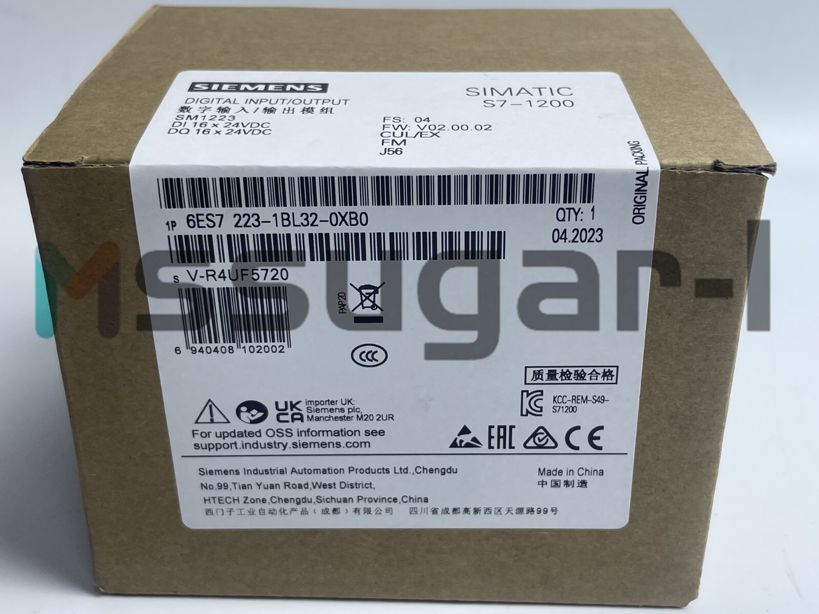 New In Box SIEMENS 6ES7 223-1BL32-0XB0 6ES7223-1BL32-0XB0 I/O Module