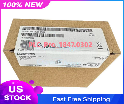 6ES7338-4BC01-0AB0 1PCS Brand New Siemens 6ES73384BC010AB0 Fast delivery