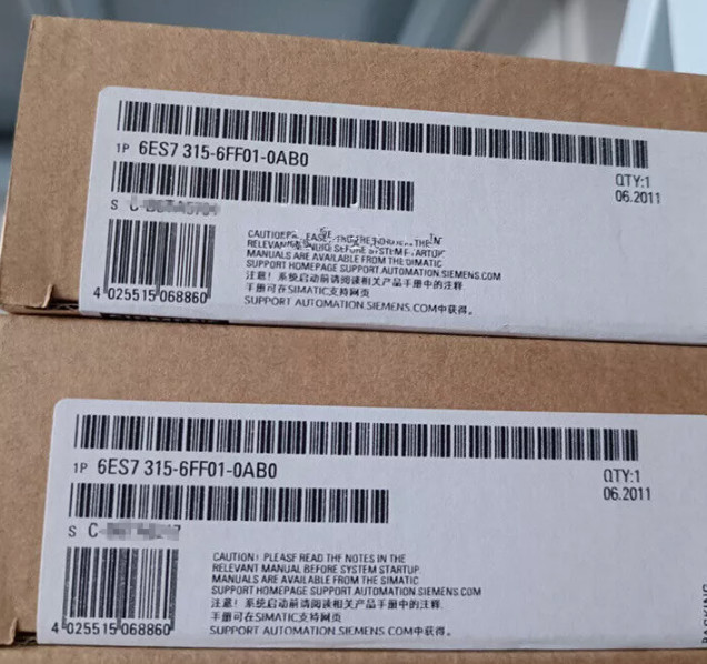 6ES7315-6FF01-0AB0 NEW SIEMENS Central Processing Unit 6ES7315-6FF01-0AB0