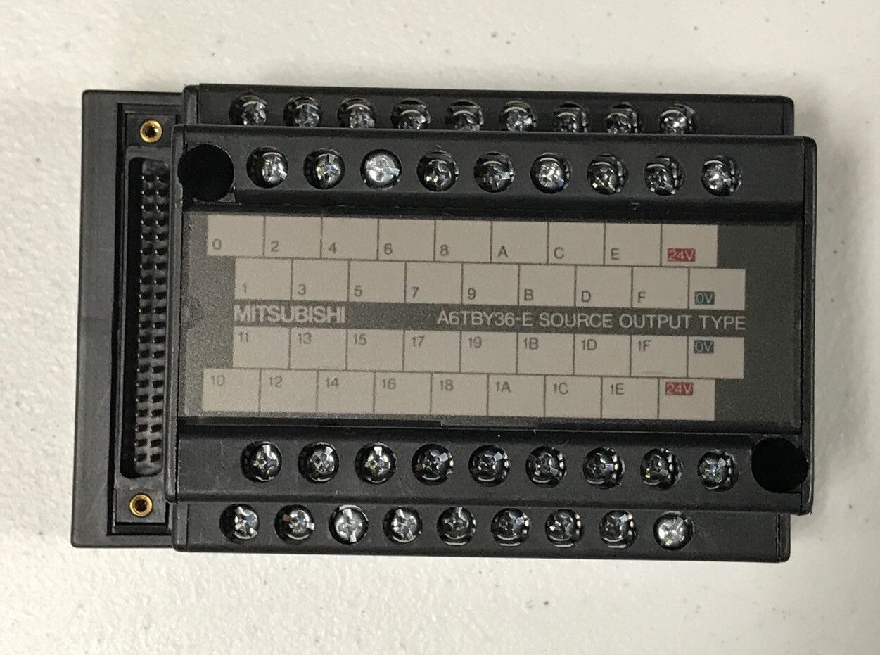 Mitsubishi A6TBY36-E Terminal Board – 1 each
