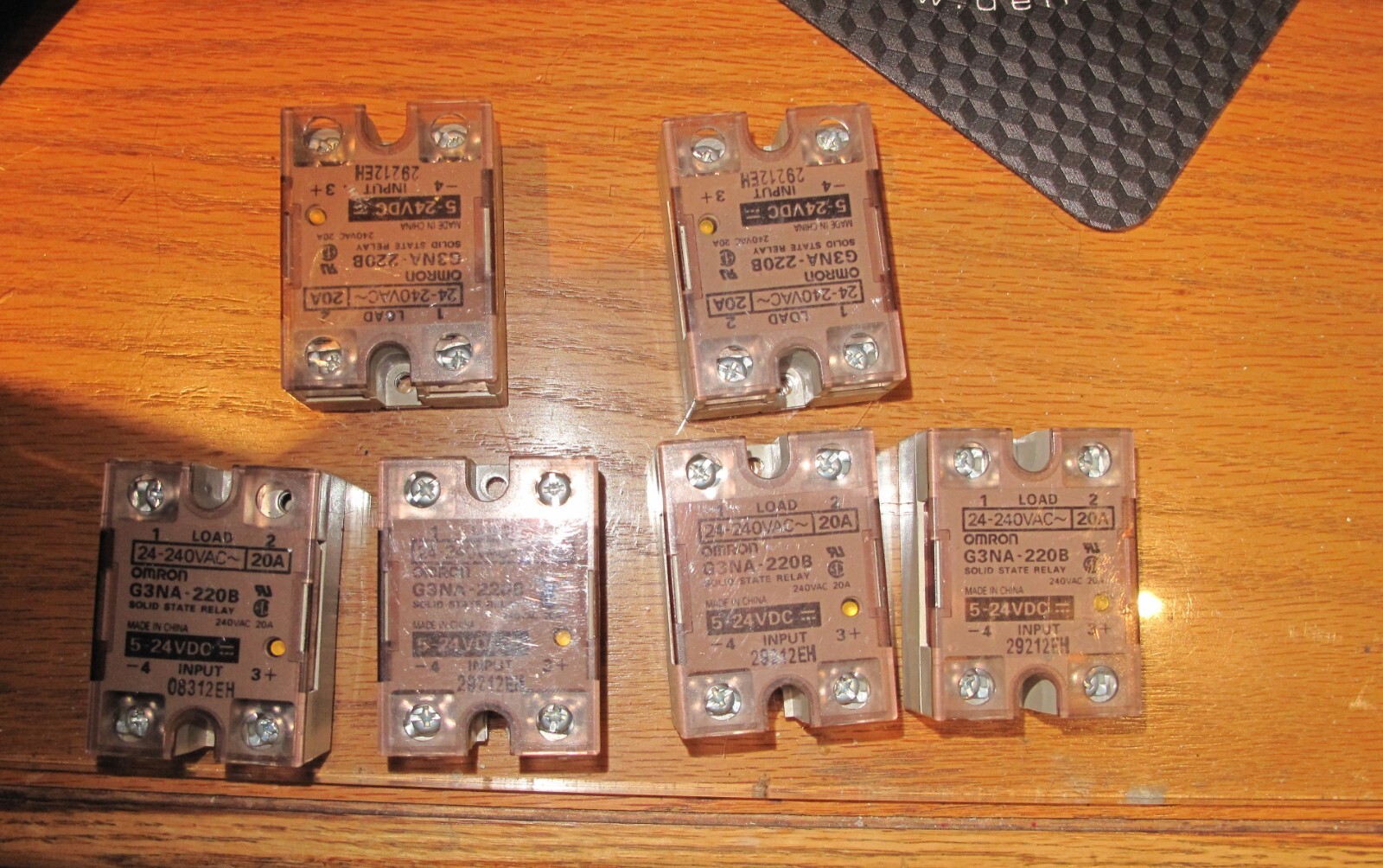 OMRON used G3NA-220B PLC SOLID STATE RELAY 5 24VDC