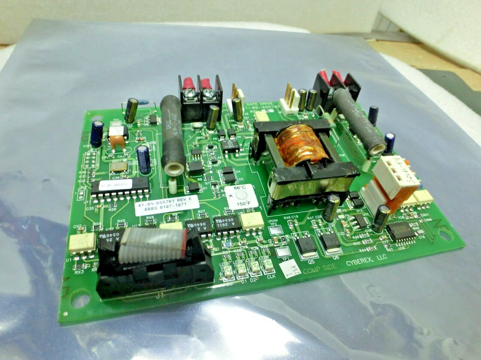 Cyberex 41-09-655761 Rev E Gate Drive Board,Used,US_,9286