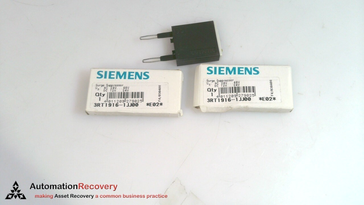 SIEMENS 3RT1916-1JJ00, SURGE SUPPRESSOR, VARISTOR W/ LED, SEE DESC #329288