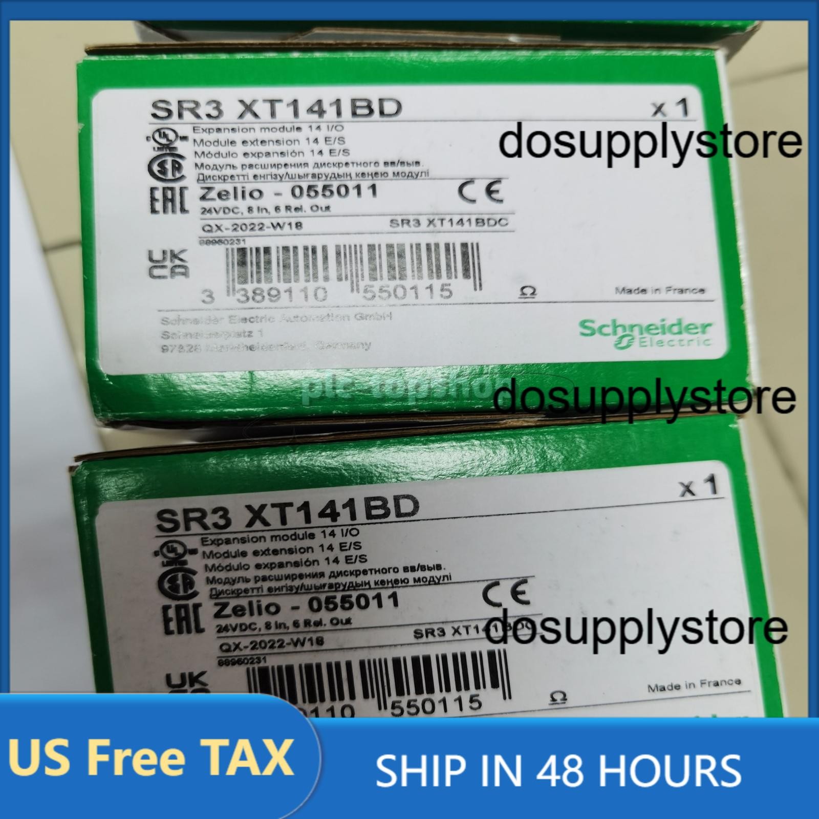 PLC Expansion Module SR3XT141BD New In Box Fast Ship