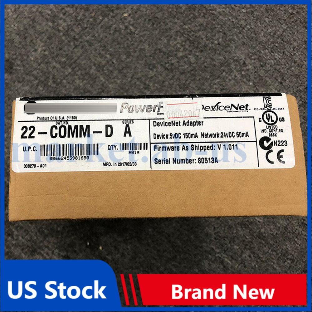 22-COMM-D DeviceNet to DSI Communication Adapter NEW AB 22-COMM-D US Free Tax
