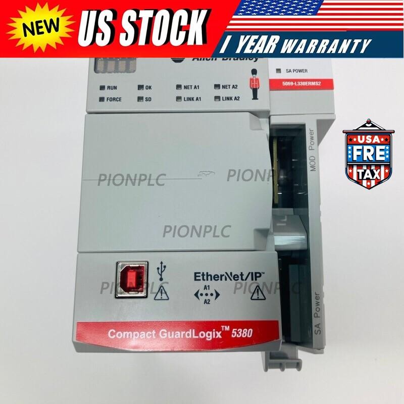 Allen-Bradley 5069-L330ERMS2 Compact GuardLogix SIL2 3.0/1.5M US Free Tax