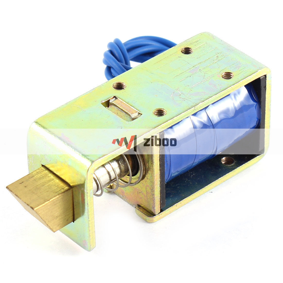 JF-LS0837DL DC 12V 1A 10mm 15N Pull Type Open Frame Electromagnet Solenoid✦Kd