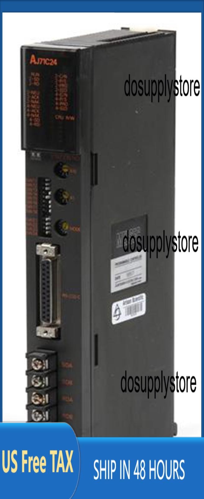 1PC New Mitsubishi AJ71C24 PLC Module Expedited Shipping