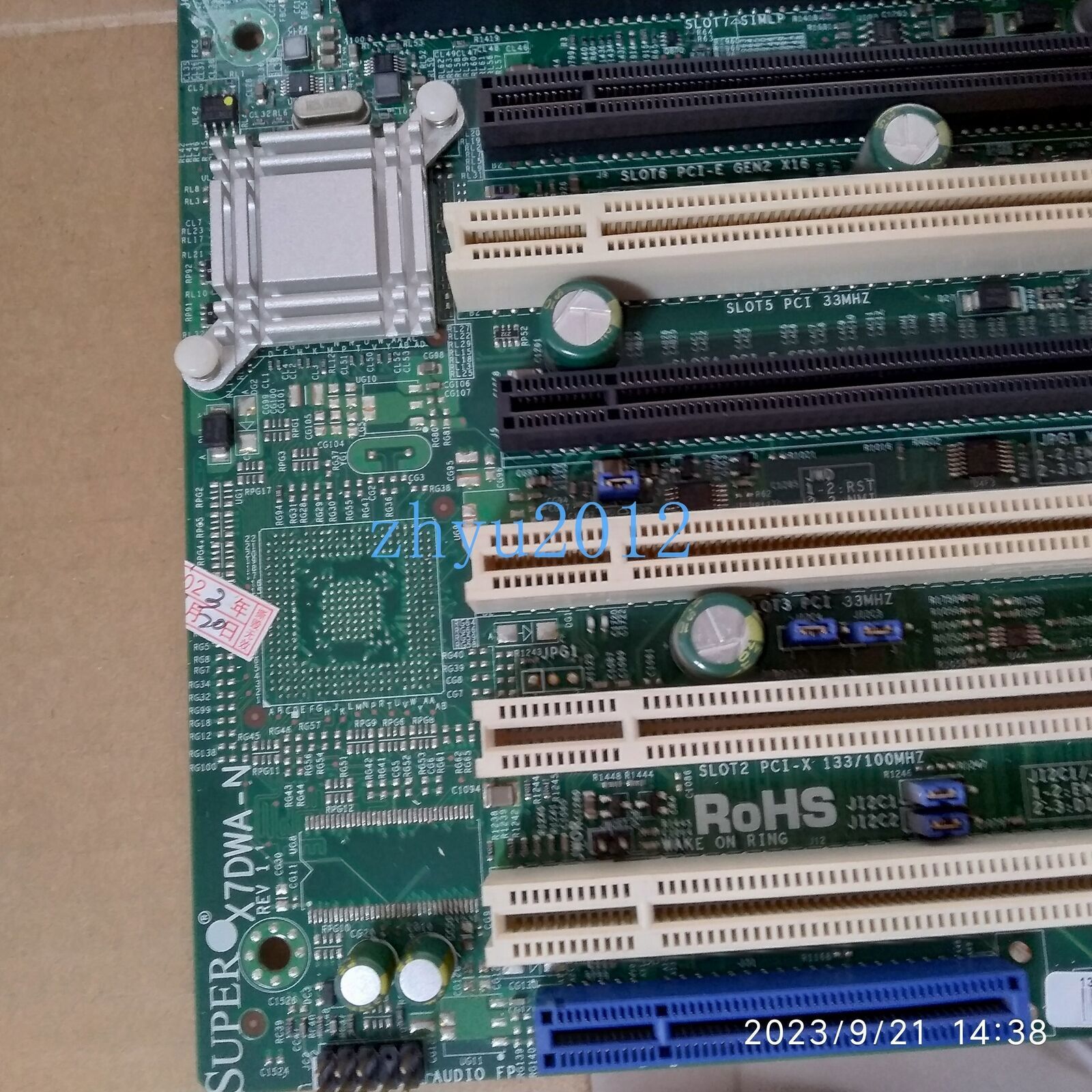 1PC Used Amd X7DWA-N 771 motherboardbda