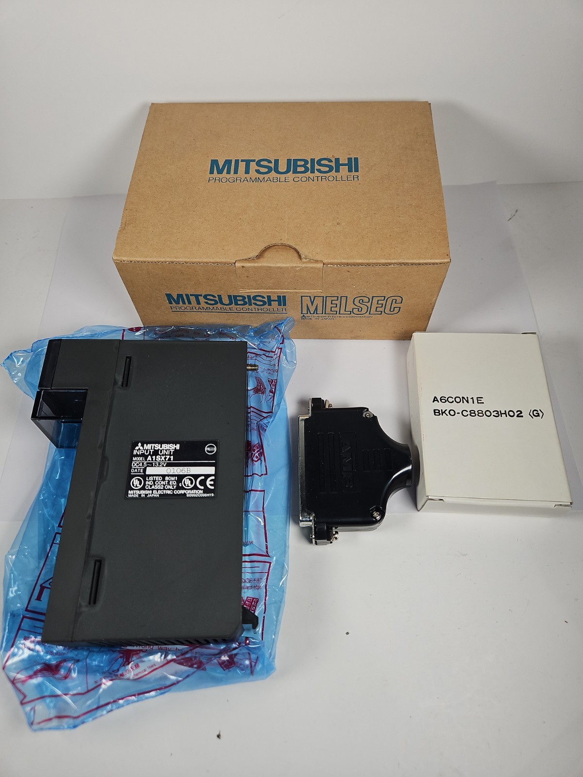 New A1SX71 Mitsubishi PLC 32 Point DC Input Module A1S-X71 System Module in Box