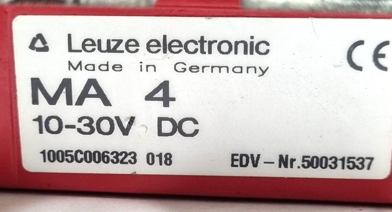 4Pcs.Leuze Electronic MA 4 connection part