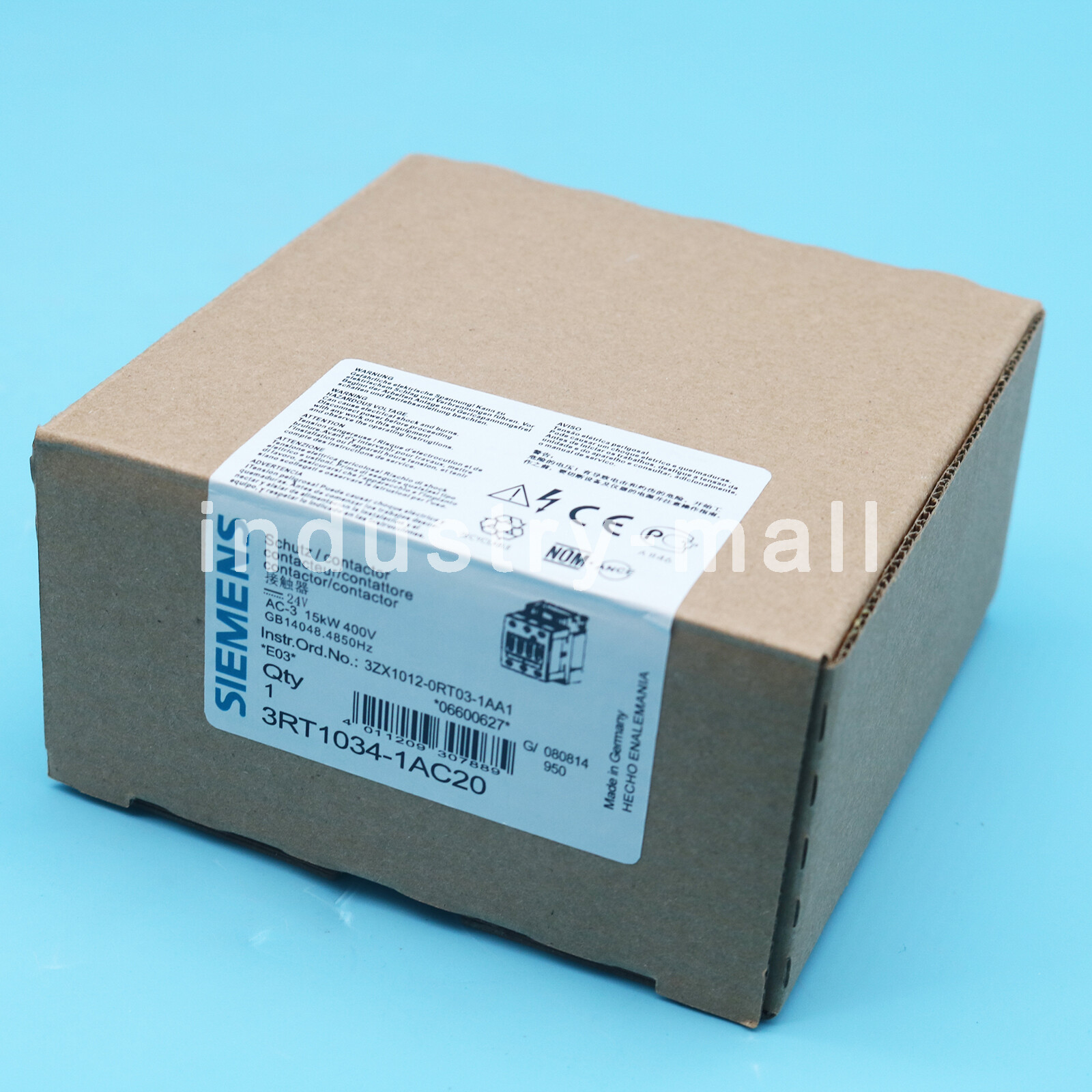 NEW 1PS For Siemens Contactor 3RT1034-1AC20 3RT10341AC20