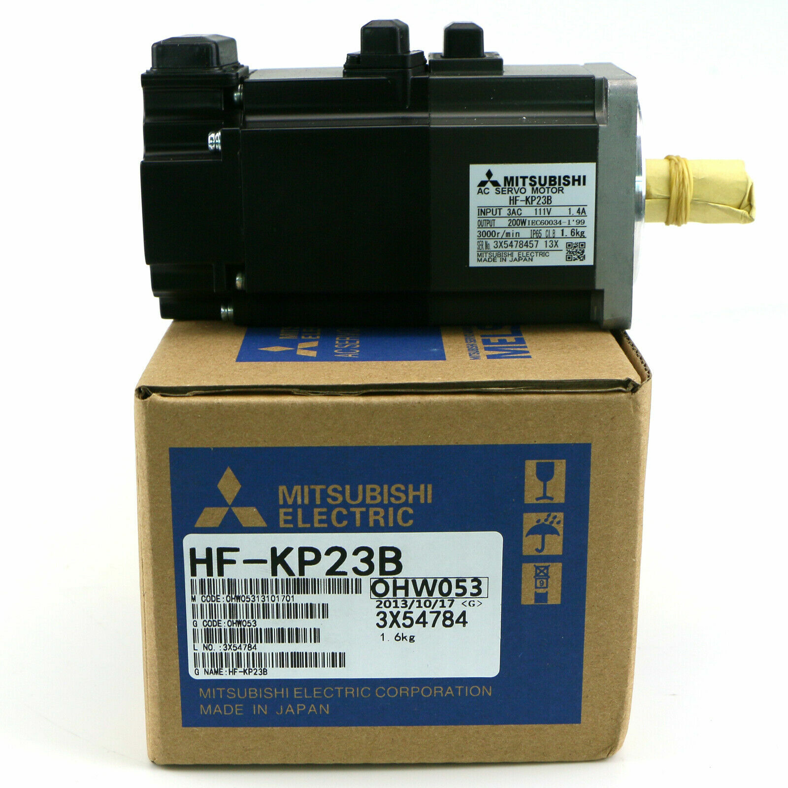 1PC NEW MITSUBISHI HF-KP23B Servo Motor