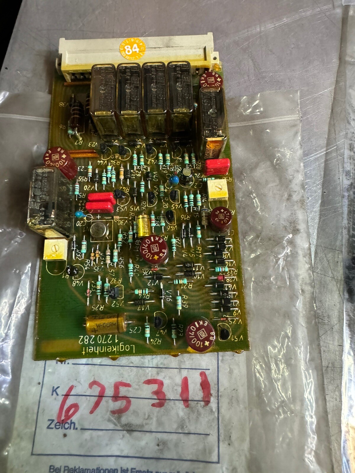 AIRCO, L-TEC, Linde ESAB WELDER PARTS 675311 ￼PC board assembly New Old Stock