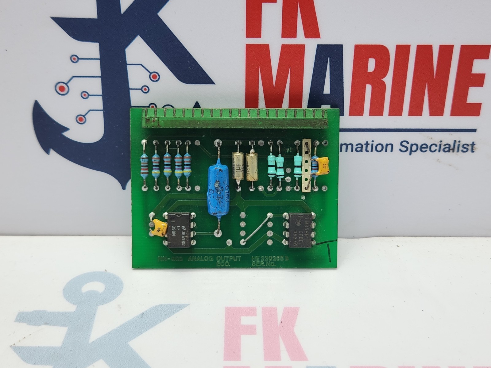 NORCONTROL NN-803 ANALOG OUTPUT PCB CARD HE220265B
