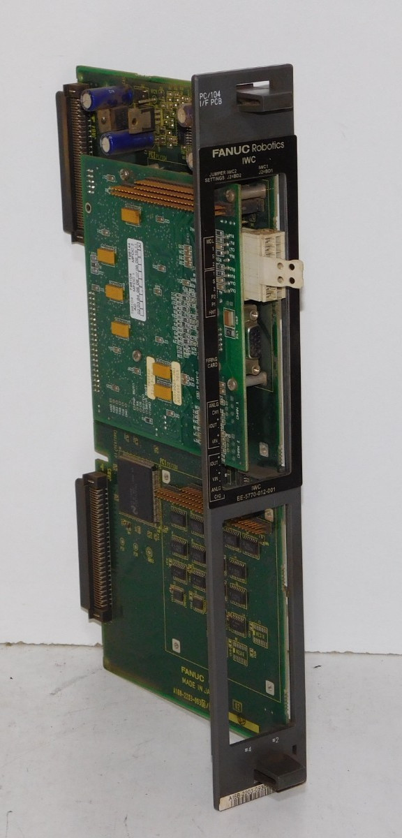 Fanuc Robotics A16B-2203-0930/02A IWC DeviceNet Communication Board Module Card