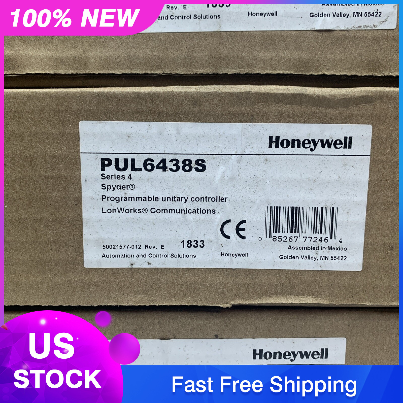 Honeywell PUL6438S Programmable Unitary Controller FAST SHIPPING US Free TAX