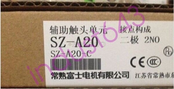 New 10Pcs Fuji Electric Auxiliary Contact Block SZ-A20 mc