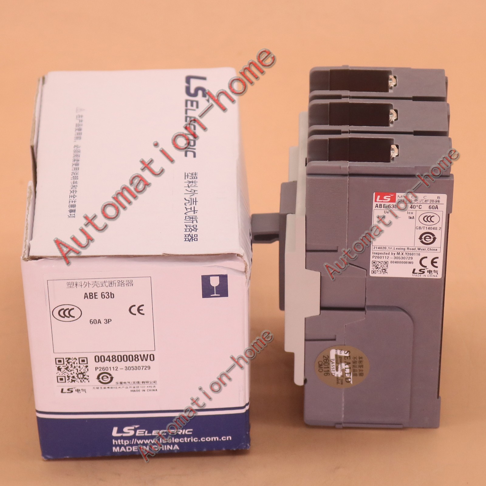 NEW LG LS Circuit Breaker ABE63b 3P 60A Fast Shipping #YP1
