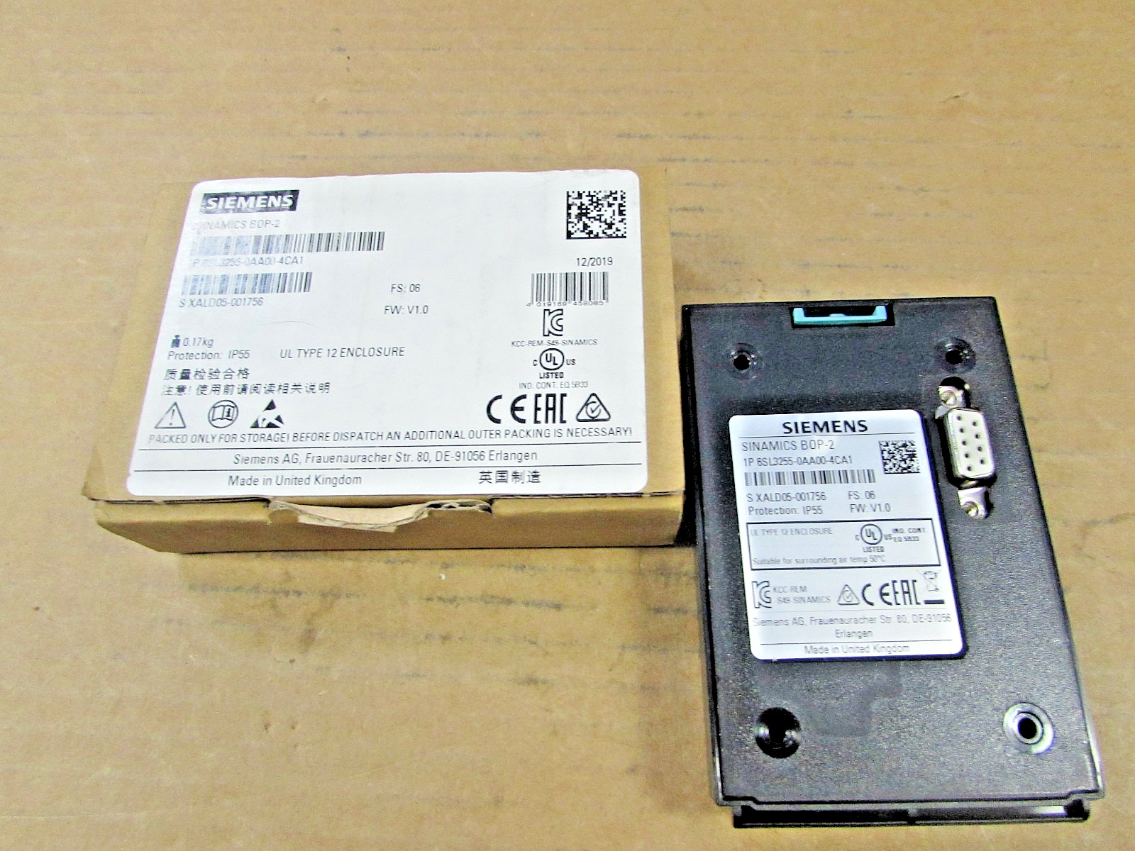 Siemens 6SL32550AA004CA1 Intelligent Operator Panel