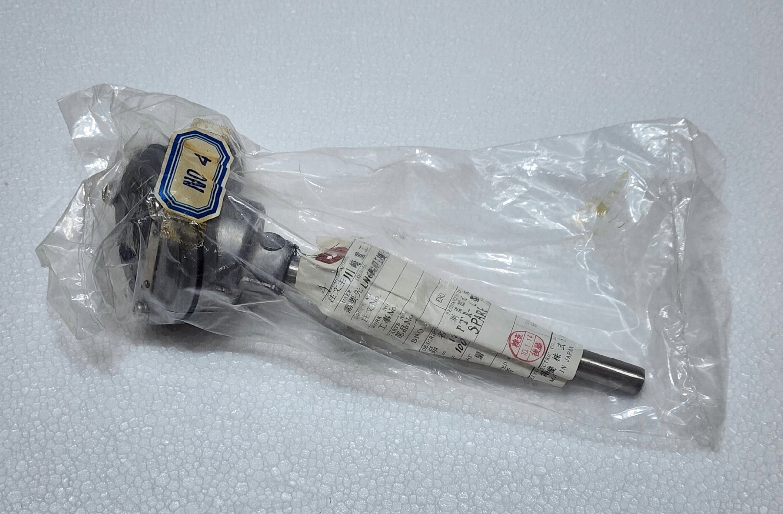 Meiyo Electric PTR-L Resistance Bulb 150°C Pt100Ω L100 D12