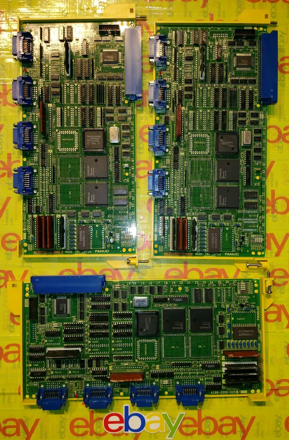 3 pc Lot FANUC A16B-2200-0252/06C AXIS CONTROL AXIS BOARDS A16B22000252 NEW